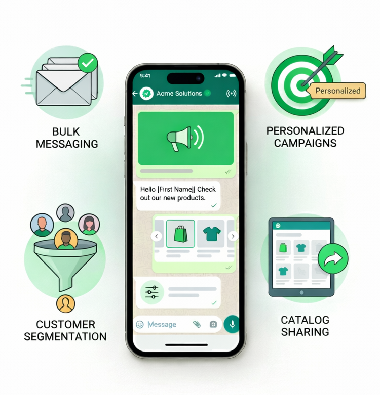 WhatsApp Broadcast Dashboard